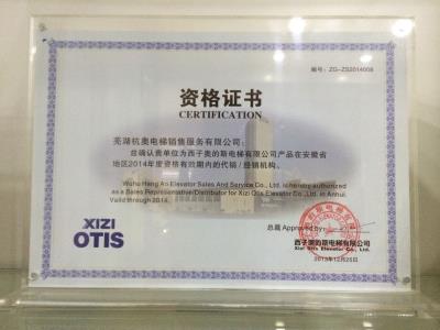 授權資格證書